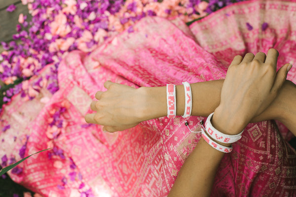Pretty in Pink bracelet bundle Love Is Project 