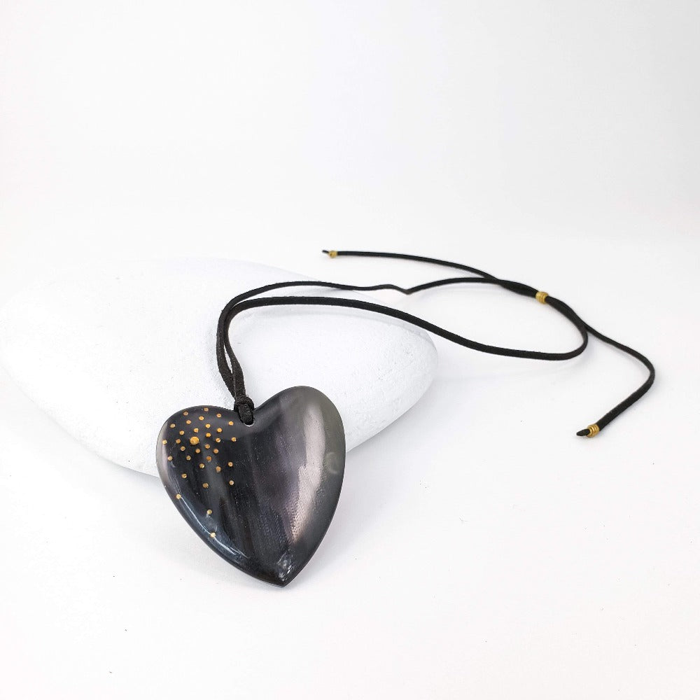 Trikon Vintage Necklace Black By Bauble Love