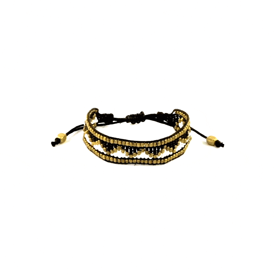 Metal Bead Bracelets – Bracelet with Metal Beads | Love Is Project