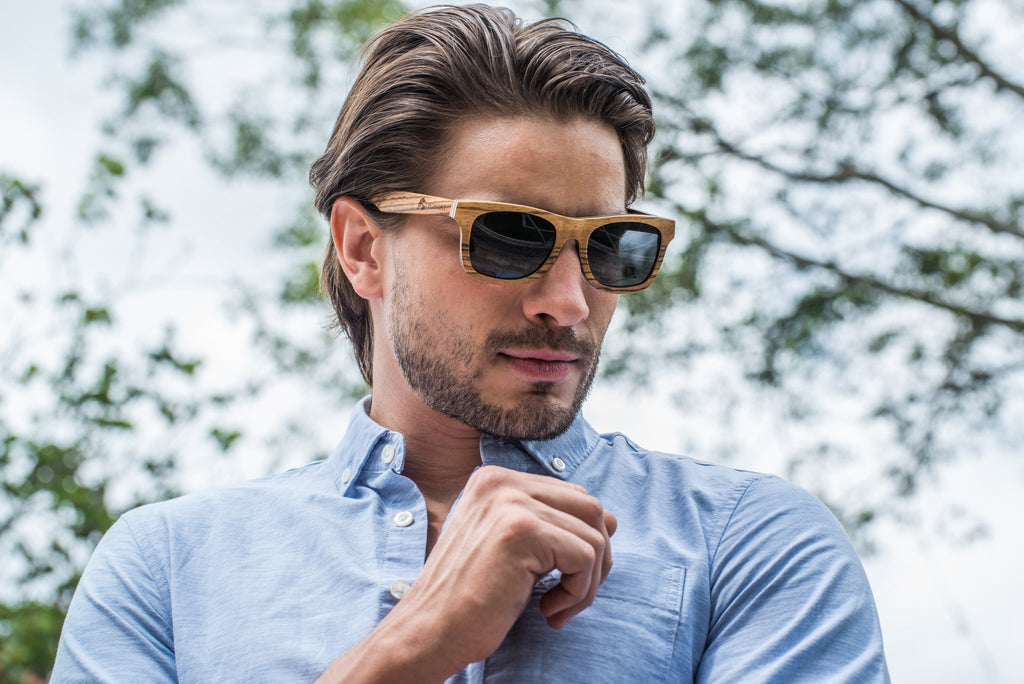 Zebrawood Wooden Sunglasses For Men And Women | EarthShadeSunglasses.com