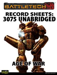 battletech record sheets 3075 pdf
