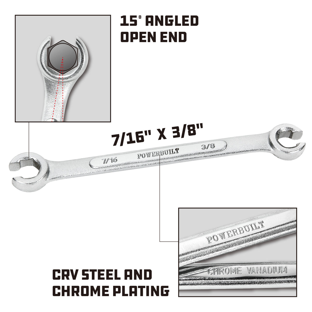 Reduced Wrench Nut Class 9 Steel 15mm Wrench Special - BelMetric