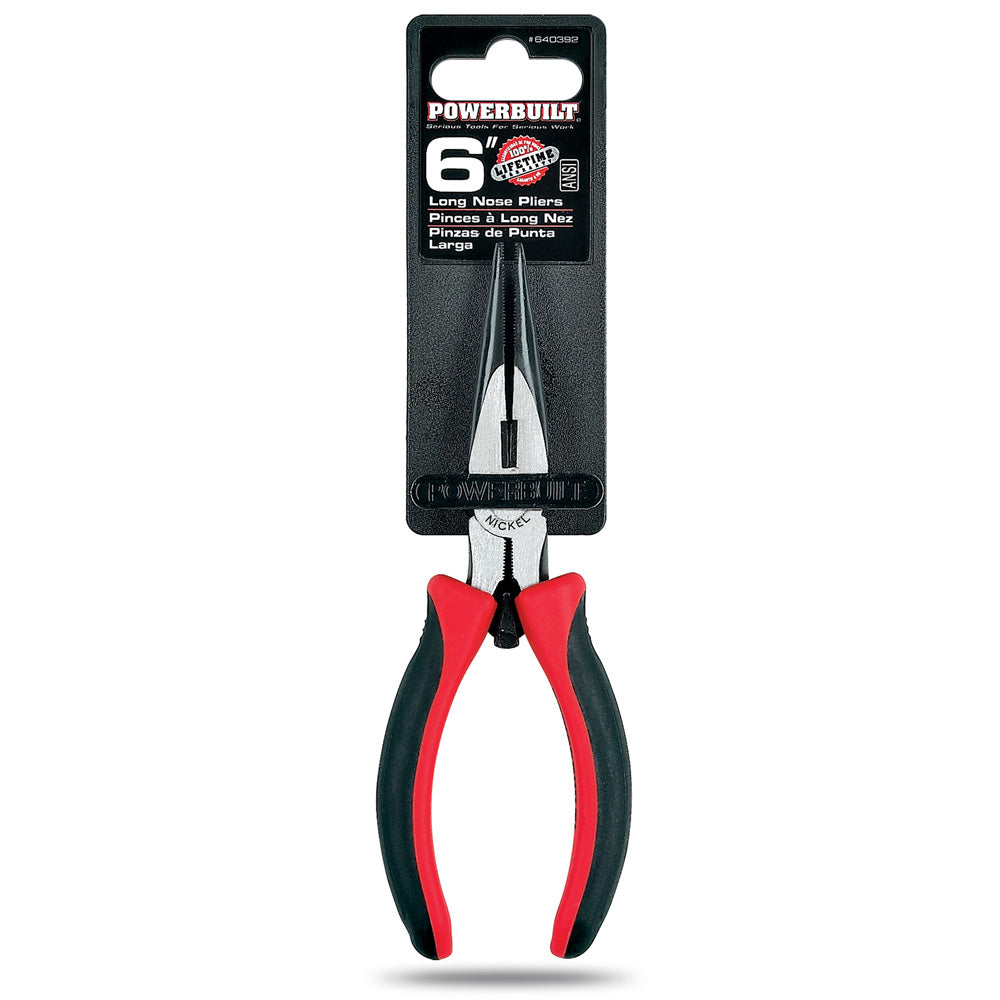 Mastercraft 90 Degree Bent Nose Pliers, Micro Chrome Finish, High