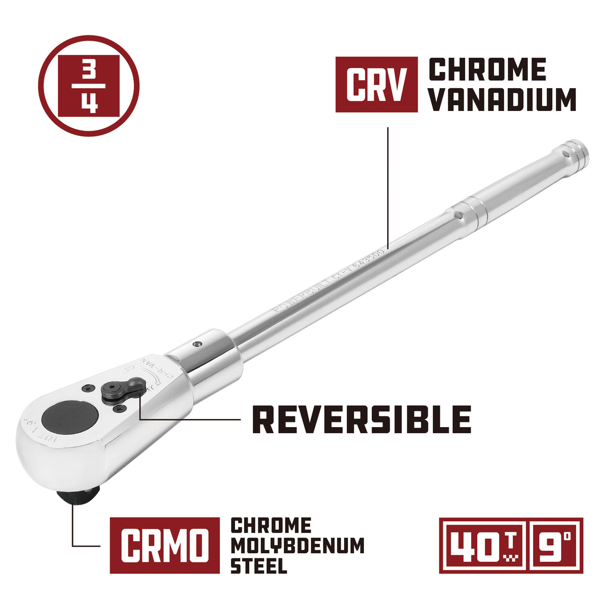 CRICCHETTO REVERSIBILE CRV Ratchets By VALEX