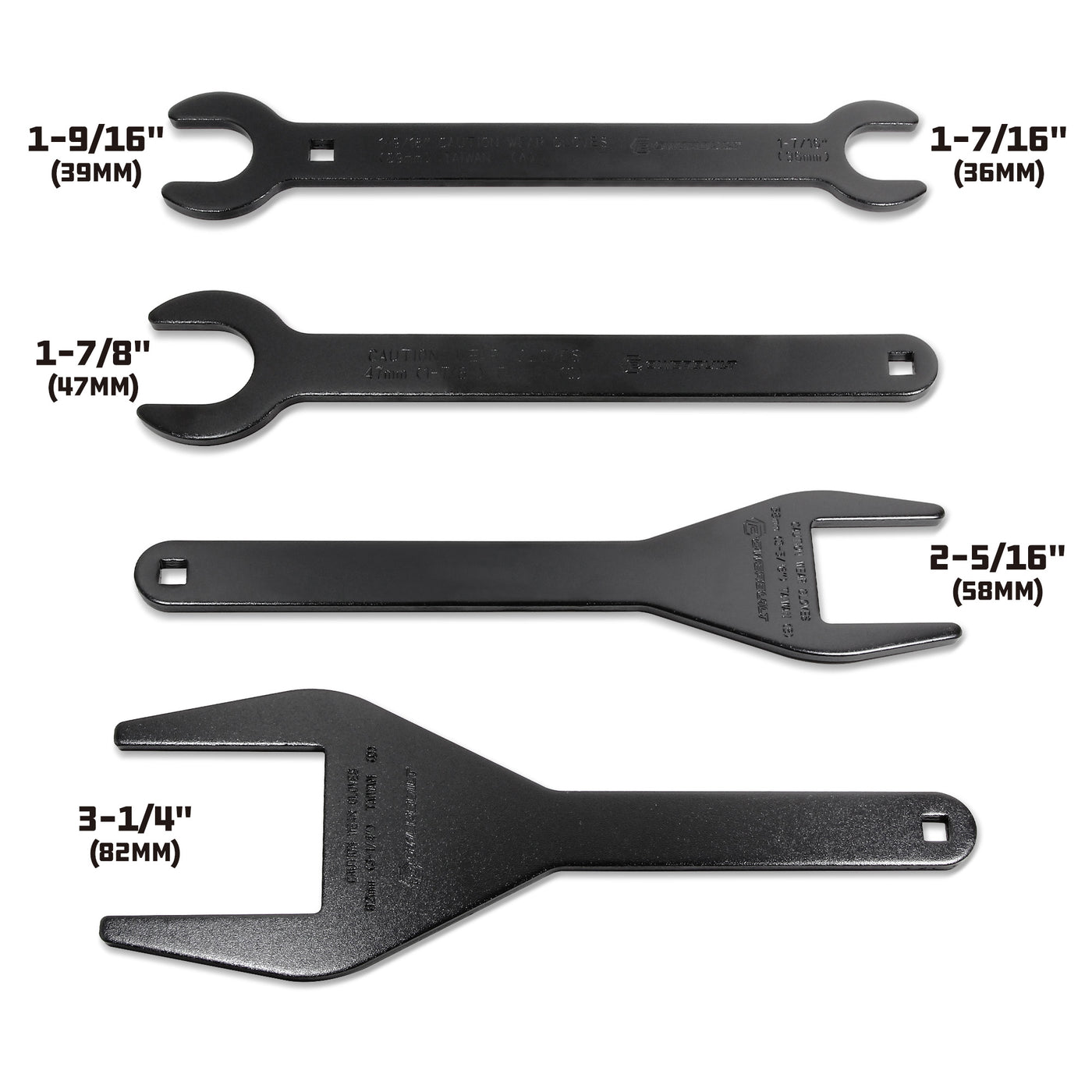 4 Piece Fan Clutch Wrench Kit Powerbuilt Tools