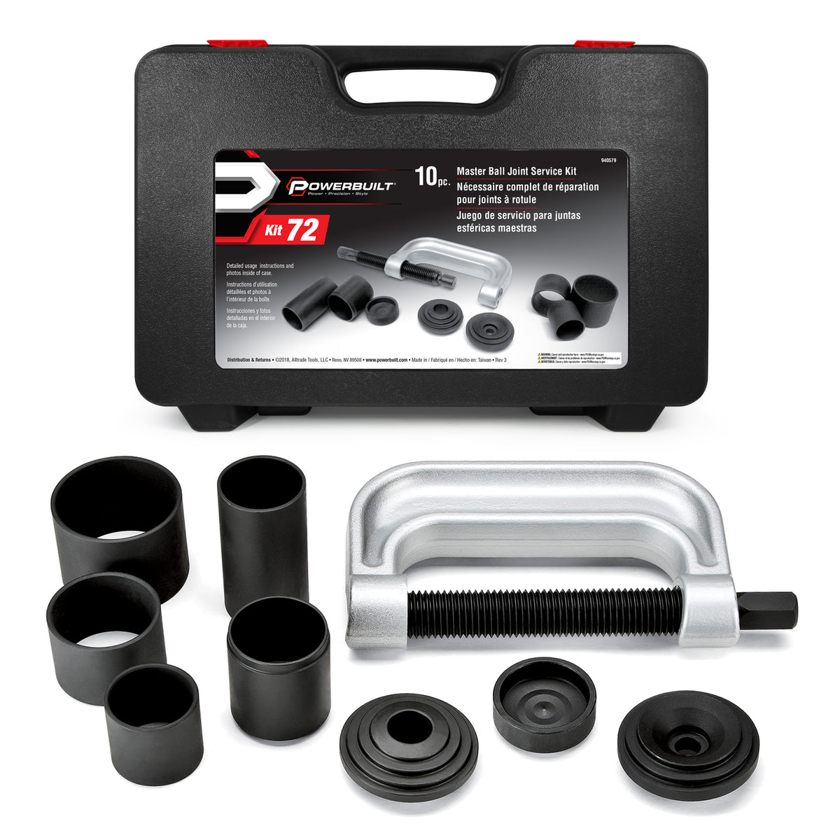 Ball Joint and U-Joint Service Tool Set - Remove and Install