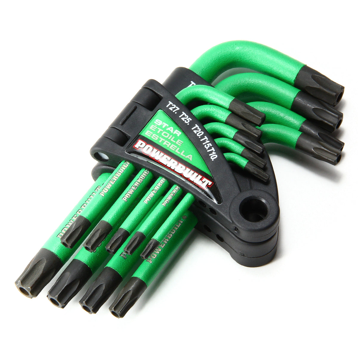 13 Piece Tamper Star Jumbo Long Point Magnetic Hex Key