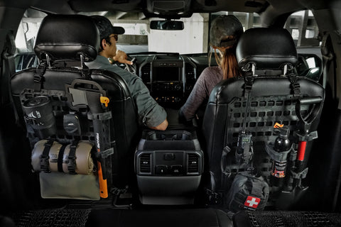 Gear Storage in Car