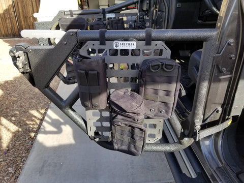 2017 Jeep Wrangler Unlimited Rigid MOLLE Panel Upgrade