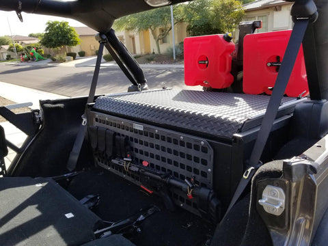 2017 Jeep Wrangler Unlimited Rigid MOLLE Panel Upgrade