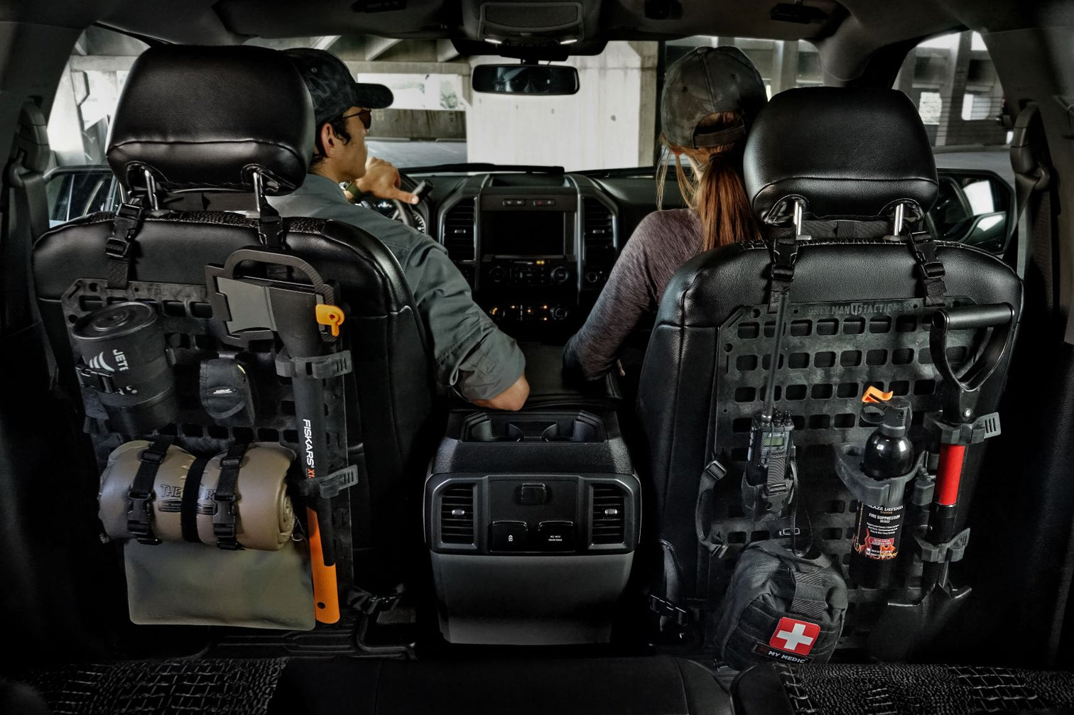 Product Roundup: Father's Day Gift Guide. Grey Man Tactical Seatback Organizer.
