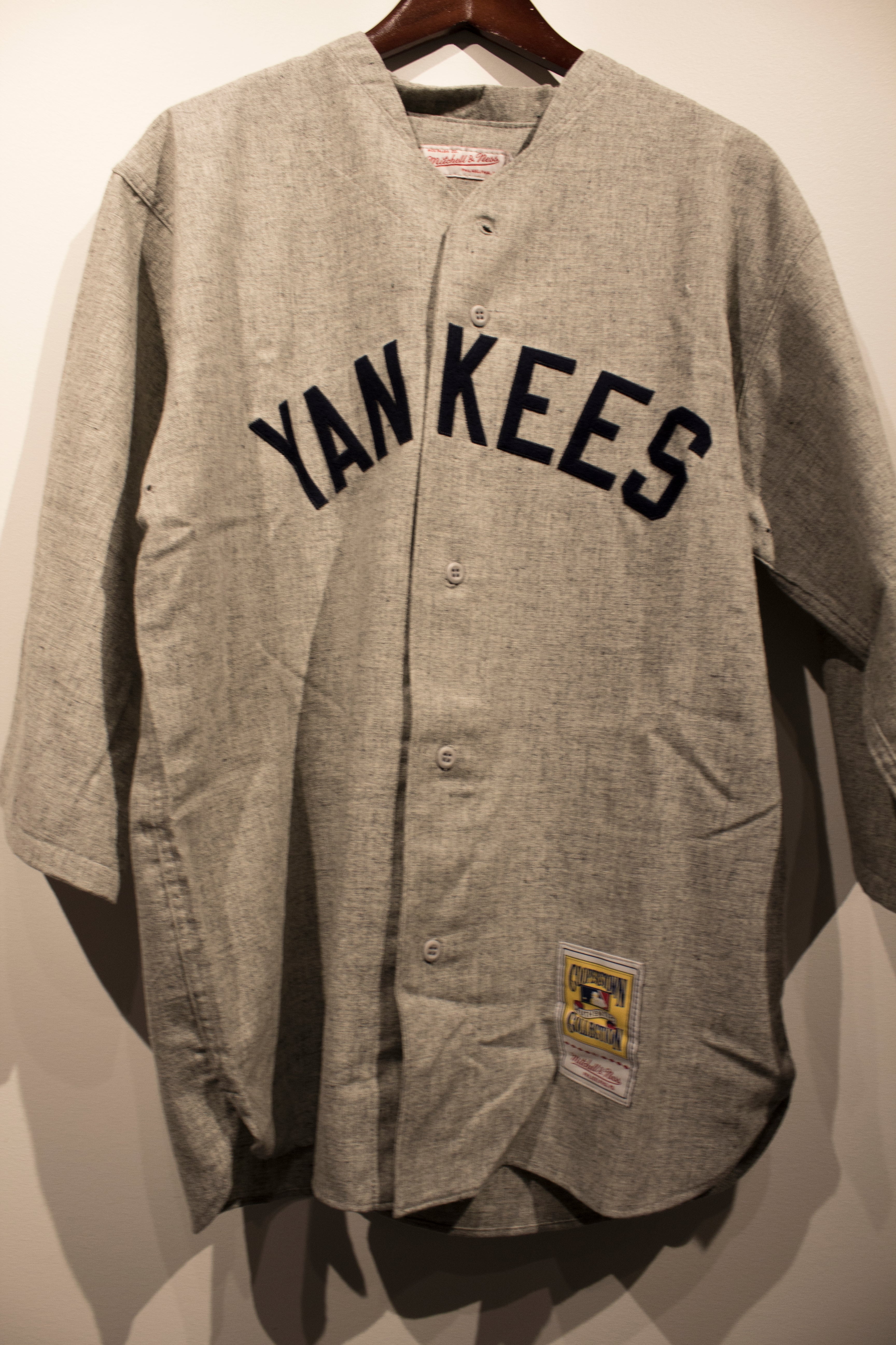 babe ruth autographed jersey