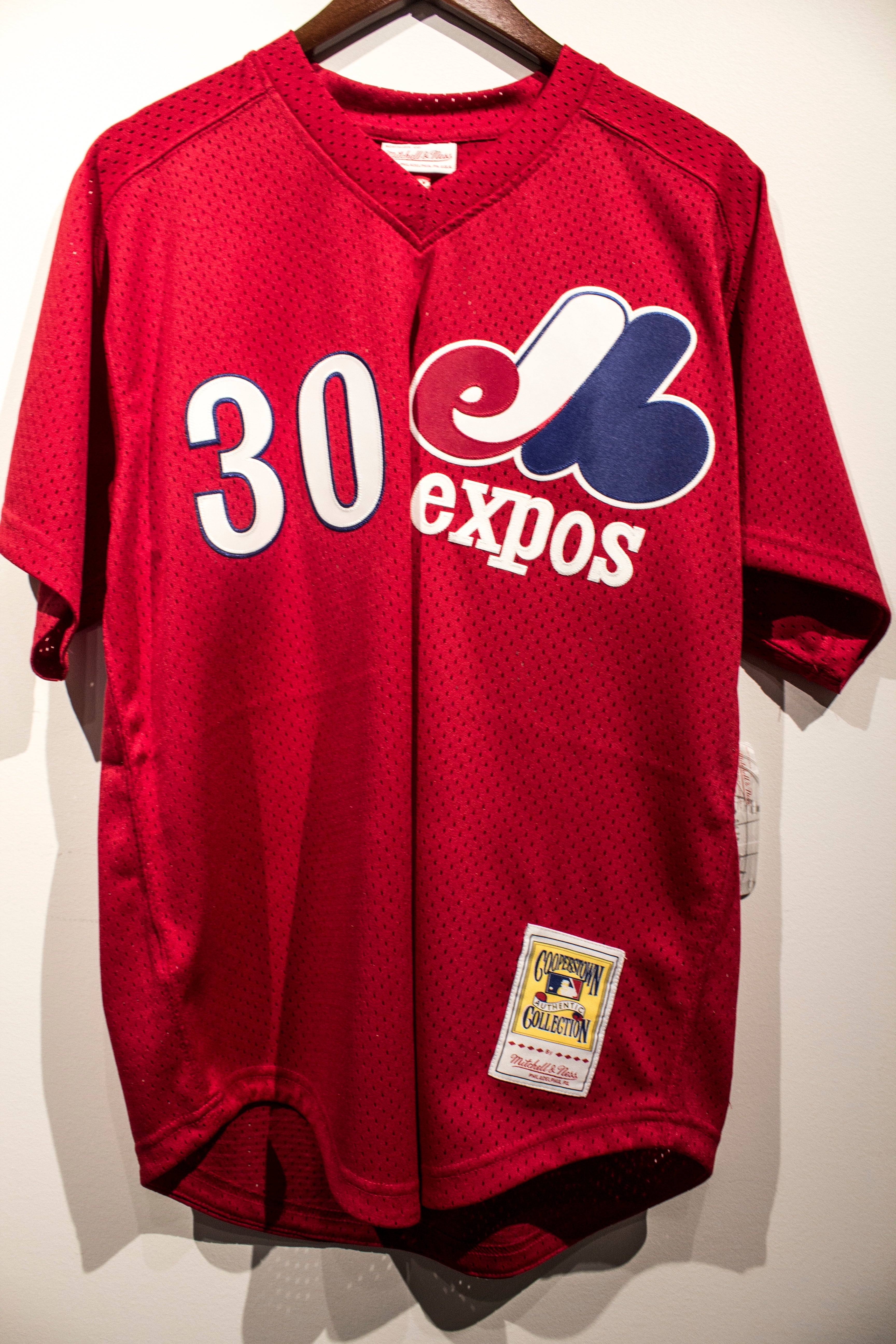 mitchell and ness montreal expos jersey