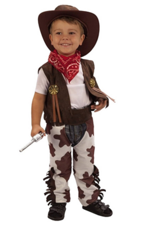 dressing up as a cowboy