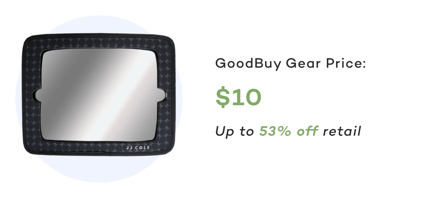 Get car seat mirrors at GoodBuy Gear for up to 53% off retail 