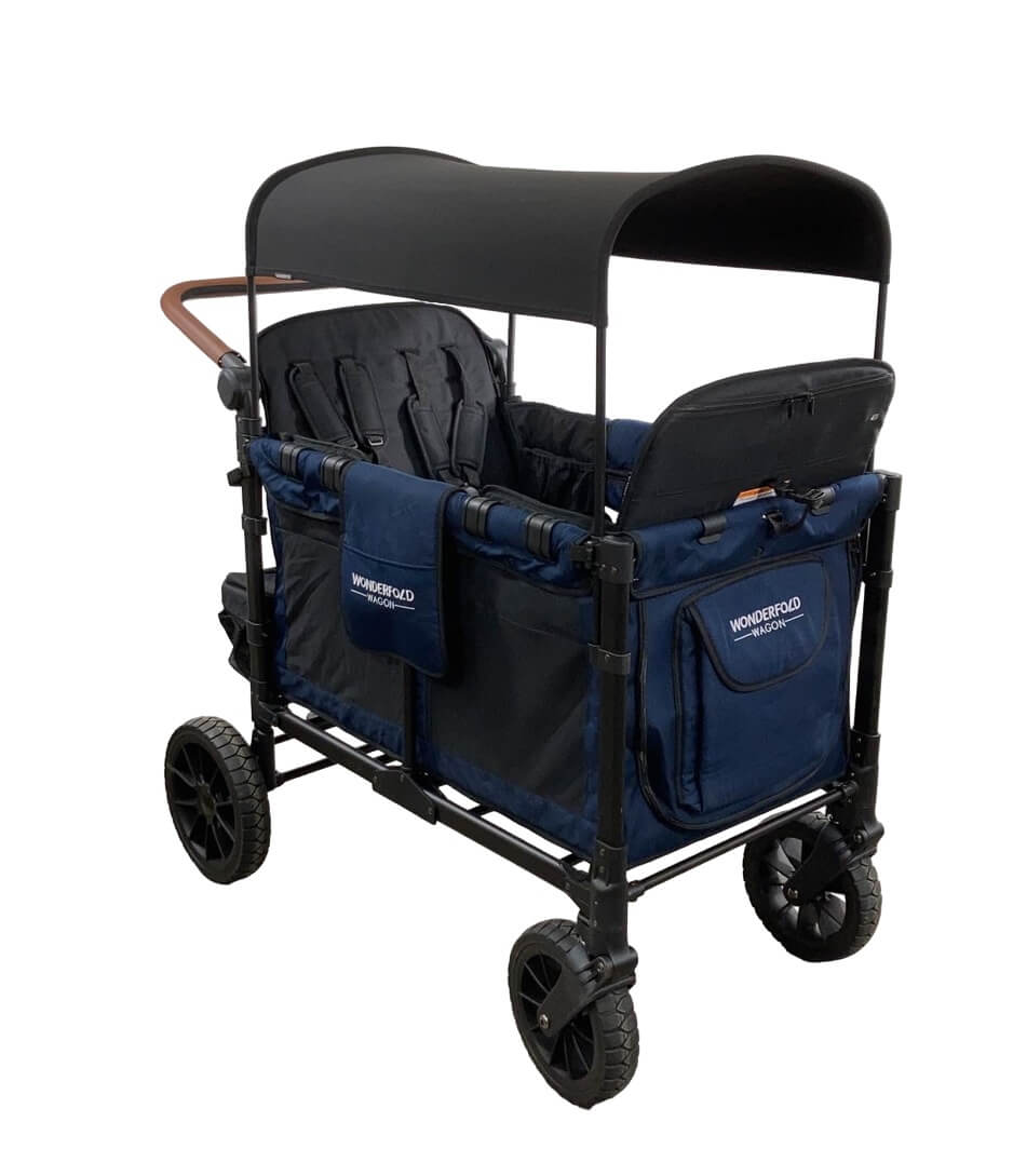 Wonderfold W4 Luxe Quad Stroller Wagon