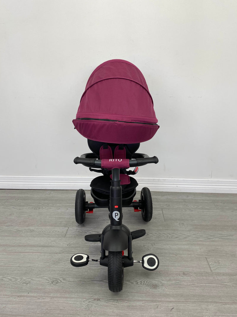 qplay rito plus folding stroller trike