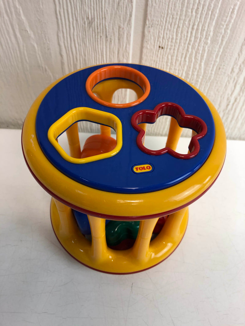 tolo rolling shape sorter