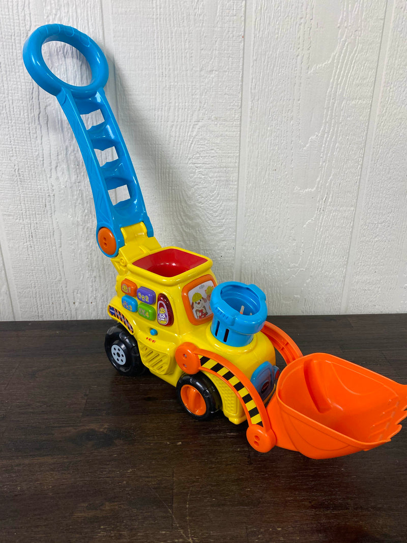 vtech pop a balls bulldozer