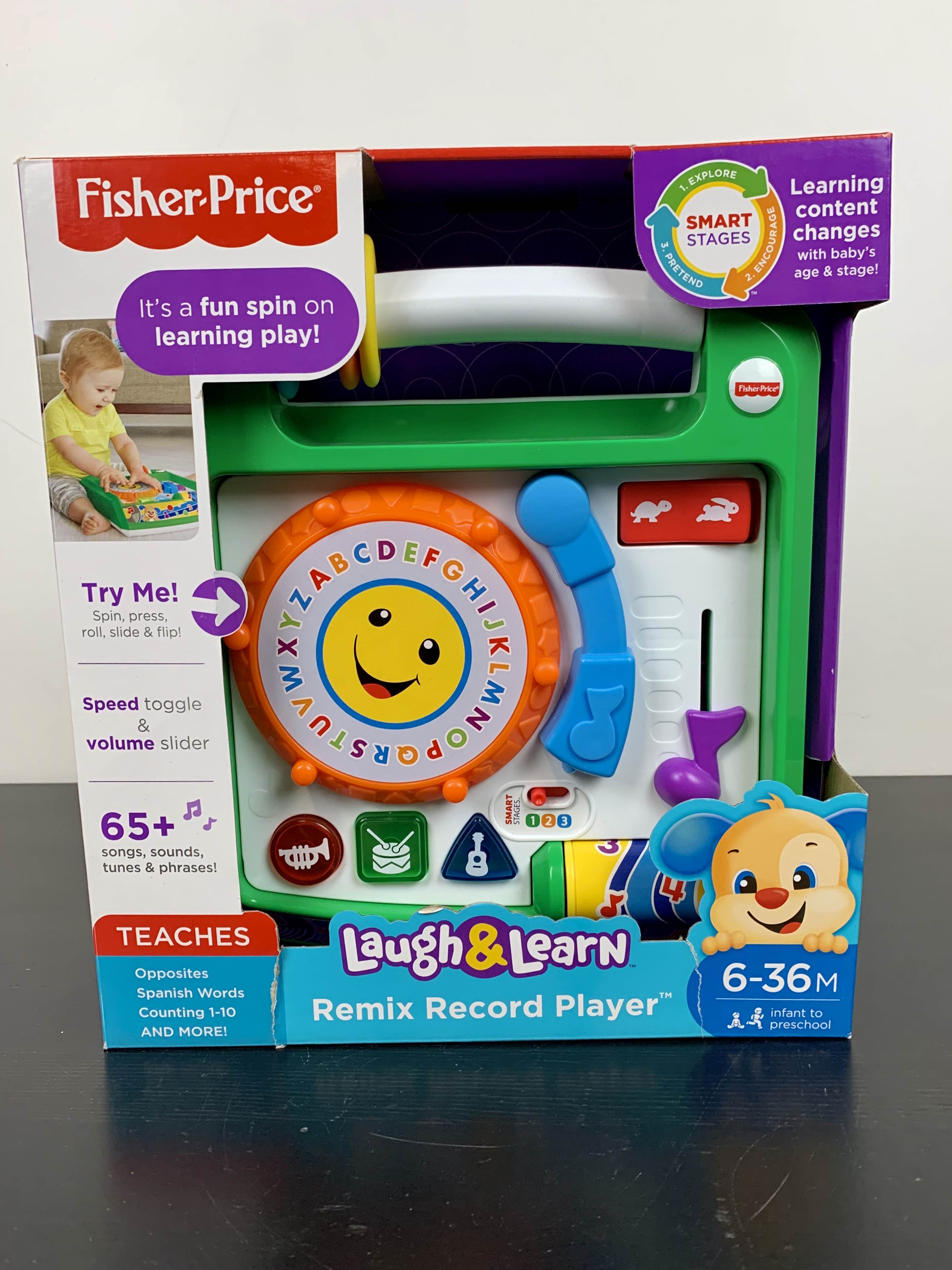 baby record player toy