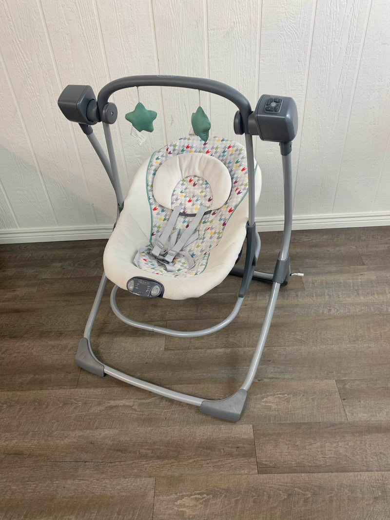 graco cozy duet swing and rocker