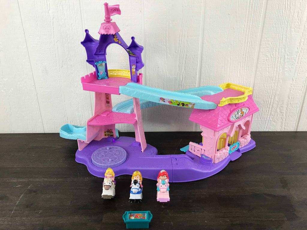 Fisher Price Little People Disney Princess Klip Klop Stable Play Set