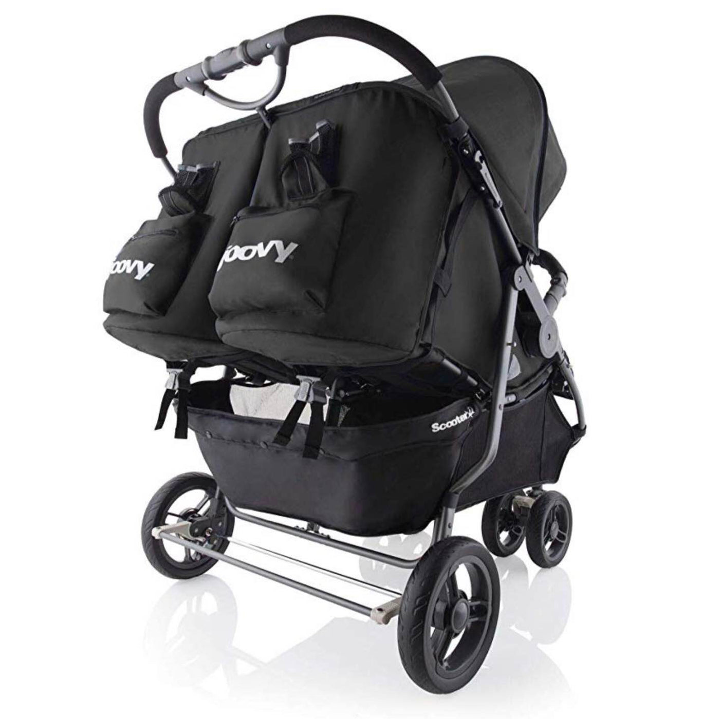 joovy scooter x2 double stroller car seat adapter