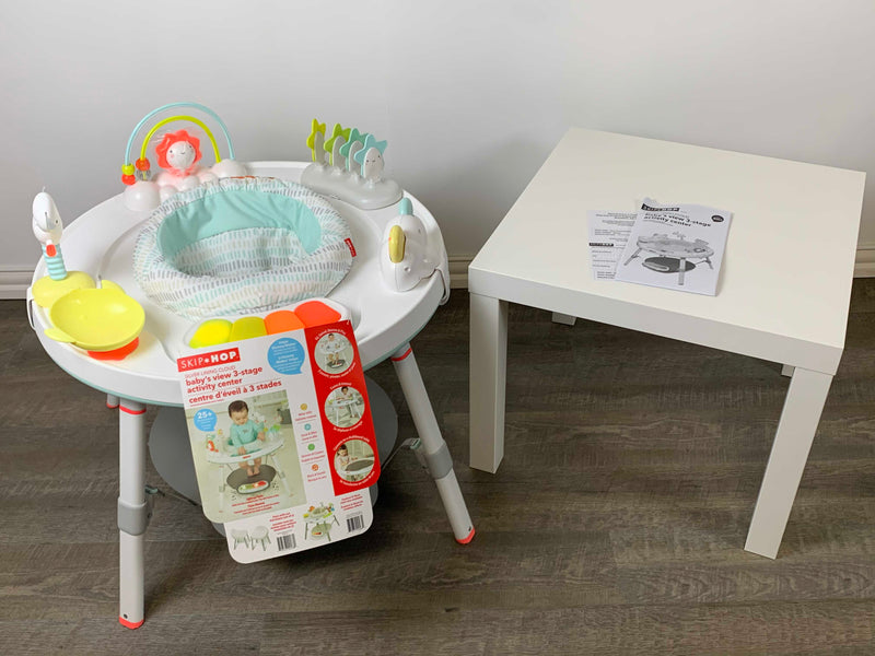 silver lining cloud baby's view activity center