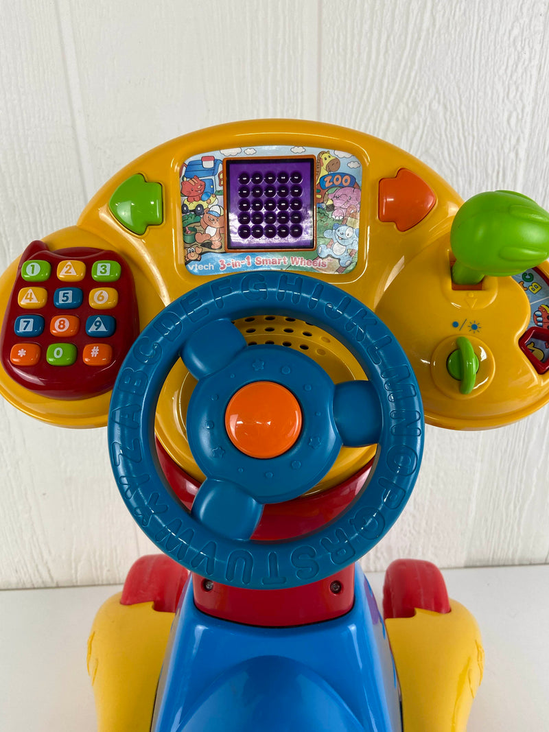 vtech 3 in 1 smart wheels ride on