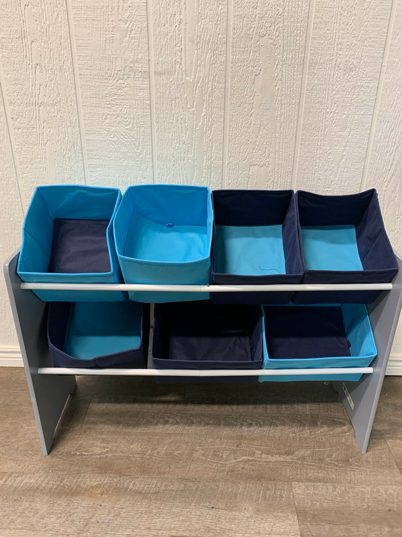 deluxe multi bin toy organizer