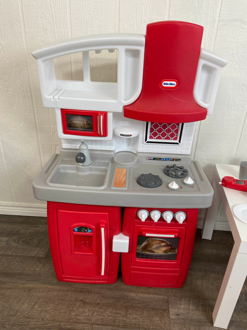 little tikes red kitchen