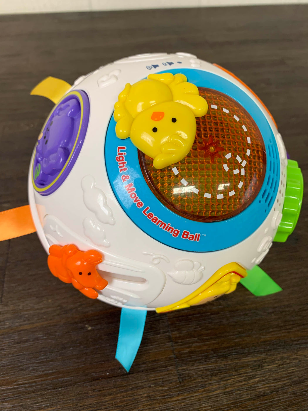 vtech light and move learning ball