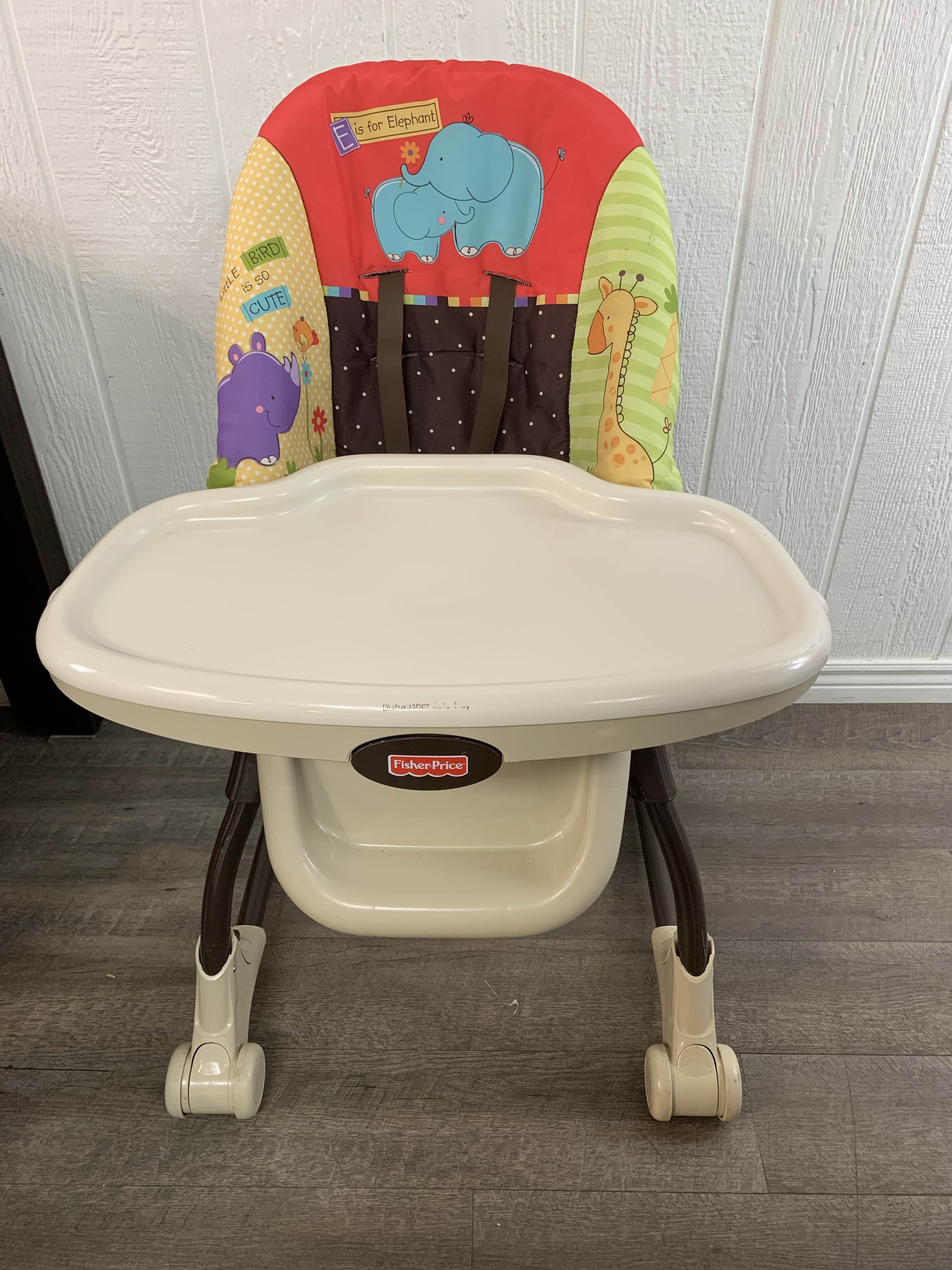 fisher price high chair ez clean