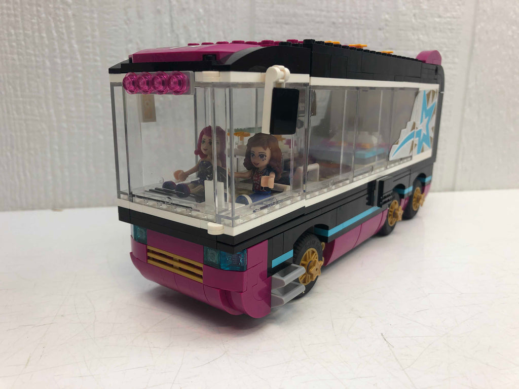 lego friends pop star tour bus