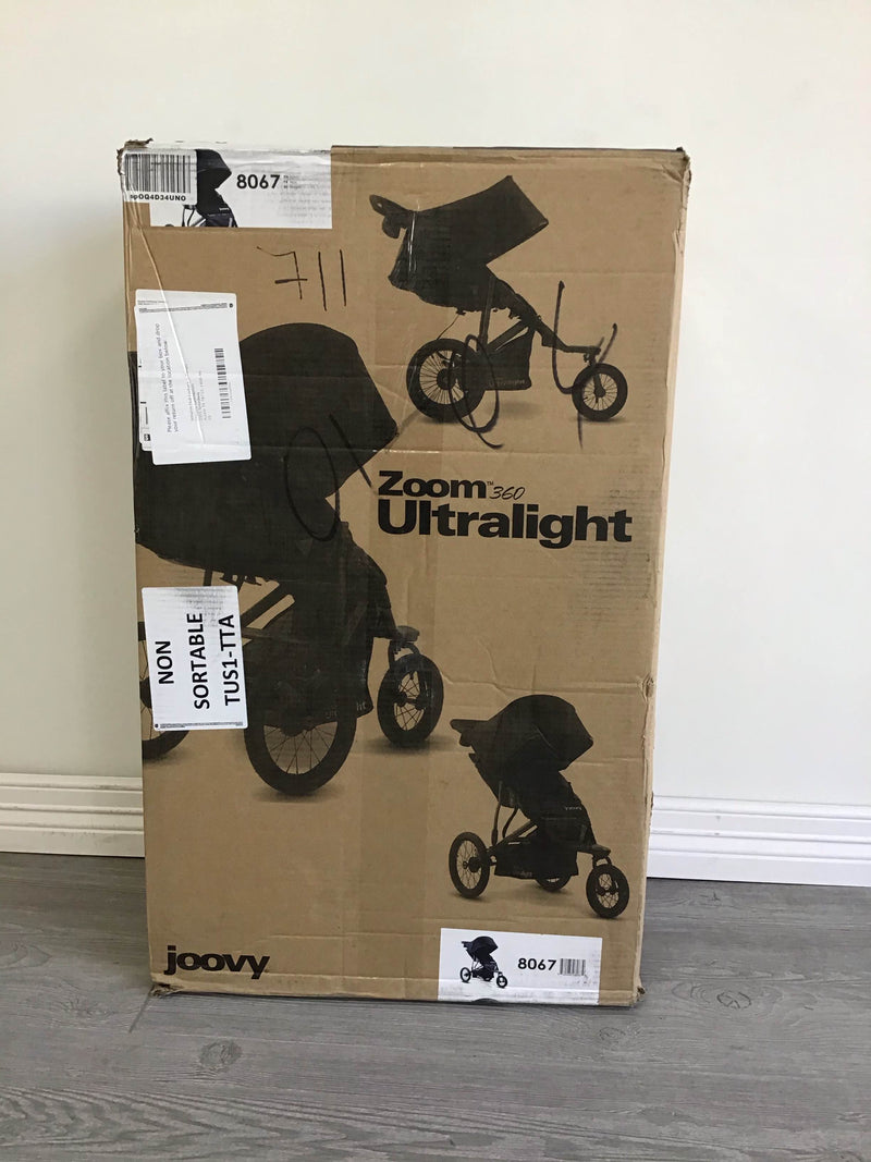 joovy zoom 360 ultralight jogging stroller used