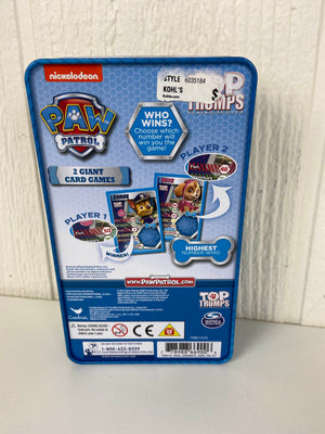 Nickelodeon Paw Patrol Giant Card Games