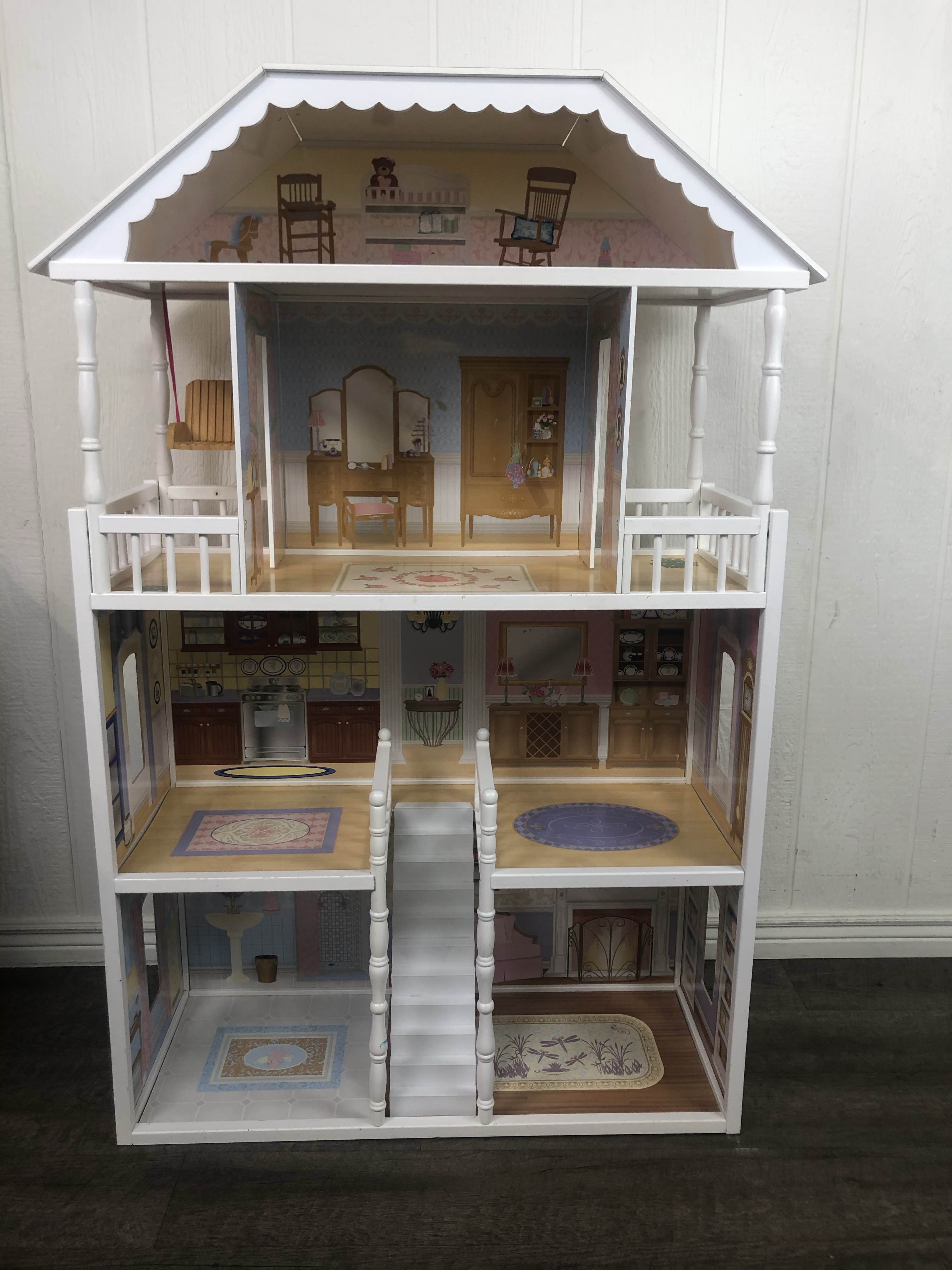 used kidkraft dollhouse