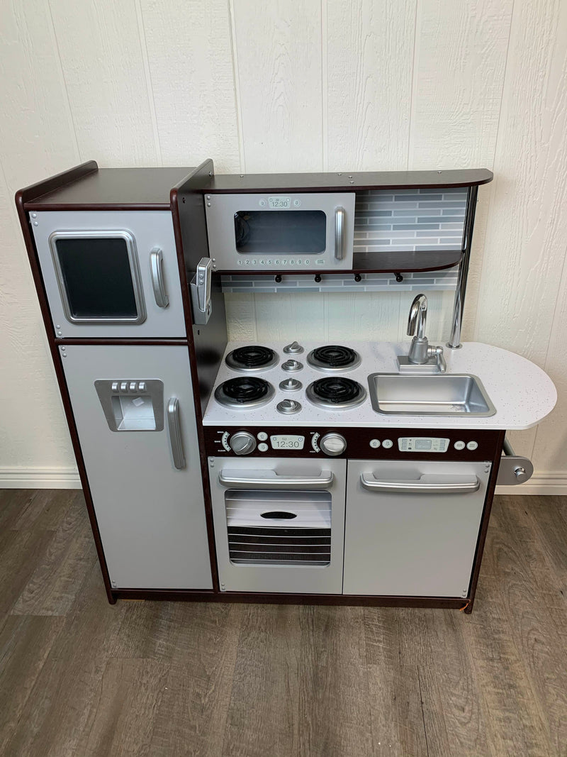 kidkraft espresso play kitchen