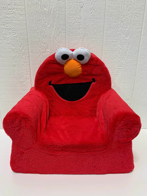 elmo fuzzy chair