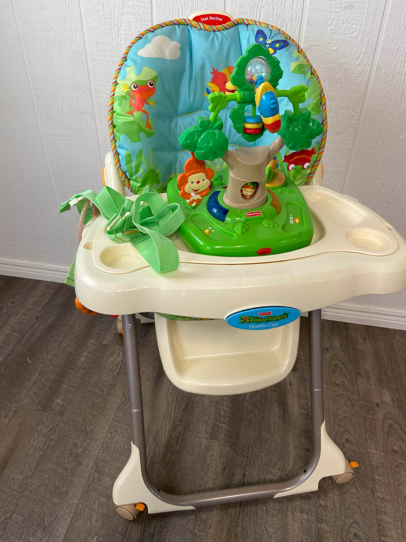 Fisher Price Healthy Care High Chair Rainforest