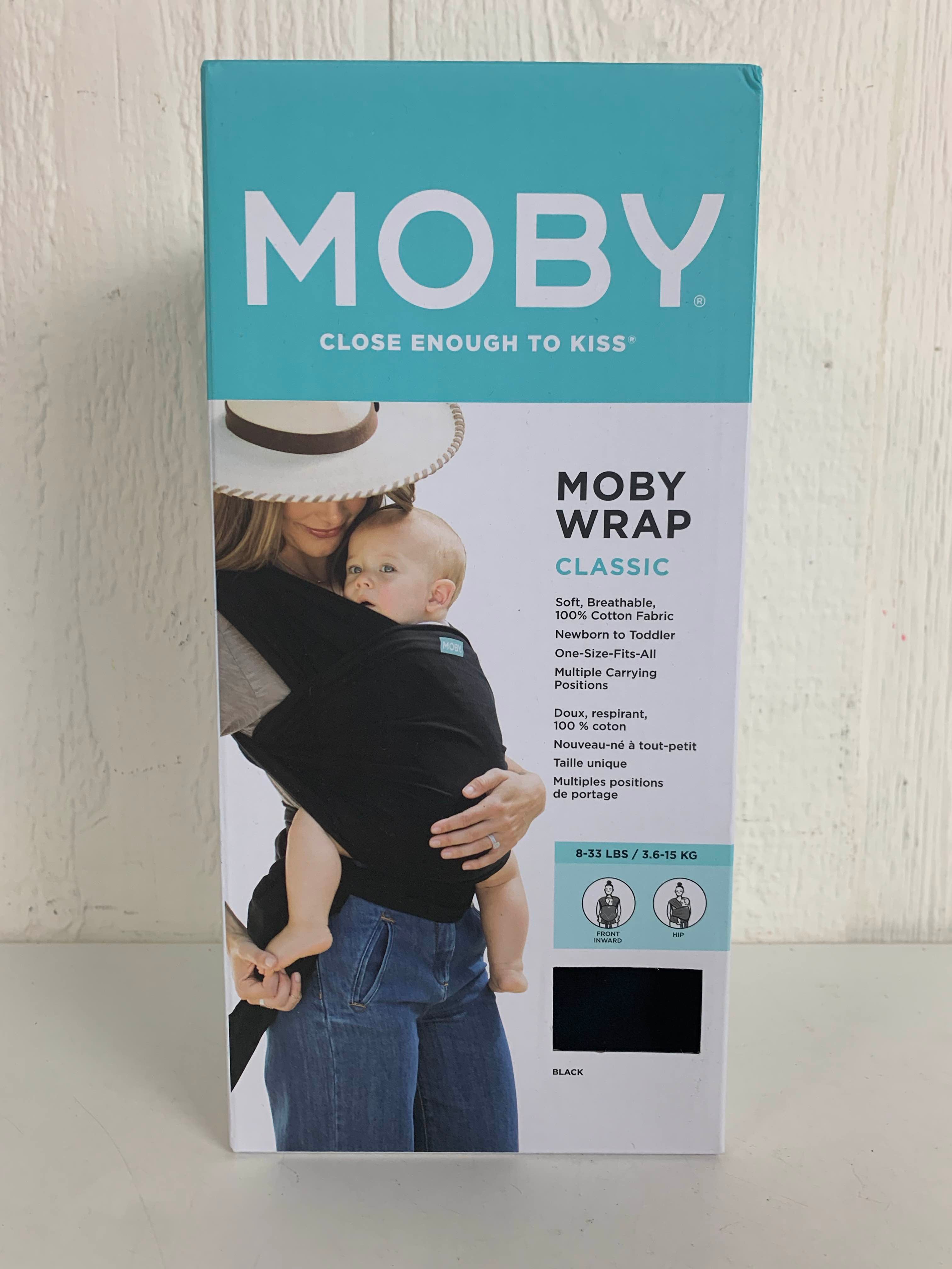 moby wrap classic black