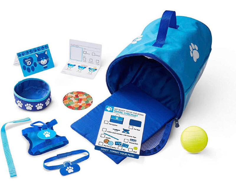 melissa and doug pet travel set