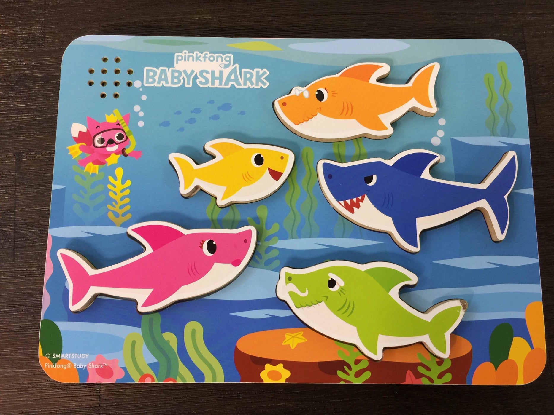 baby shark foam puzzle