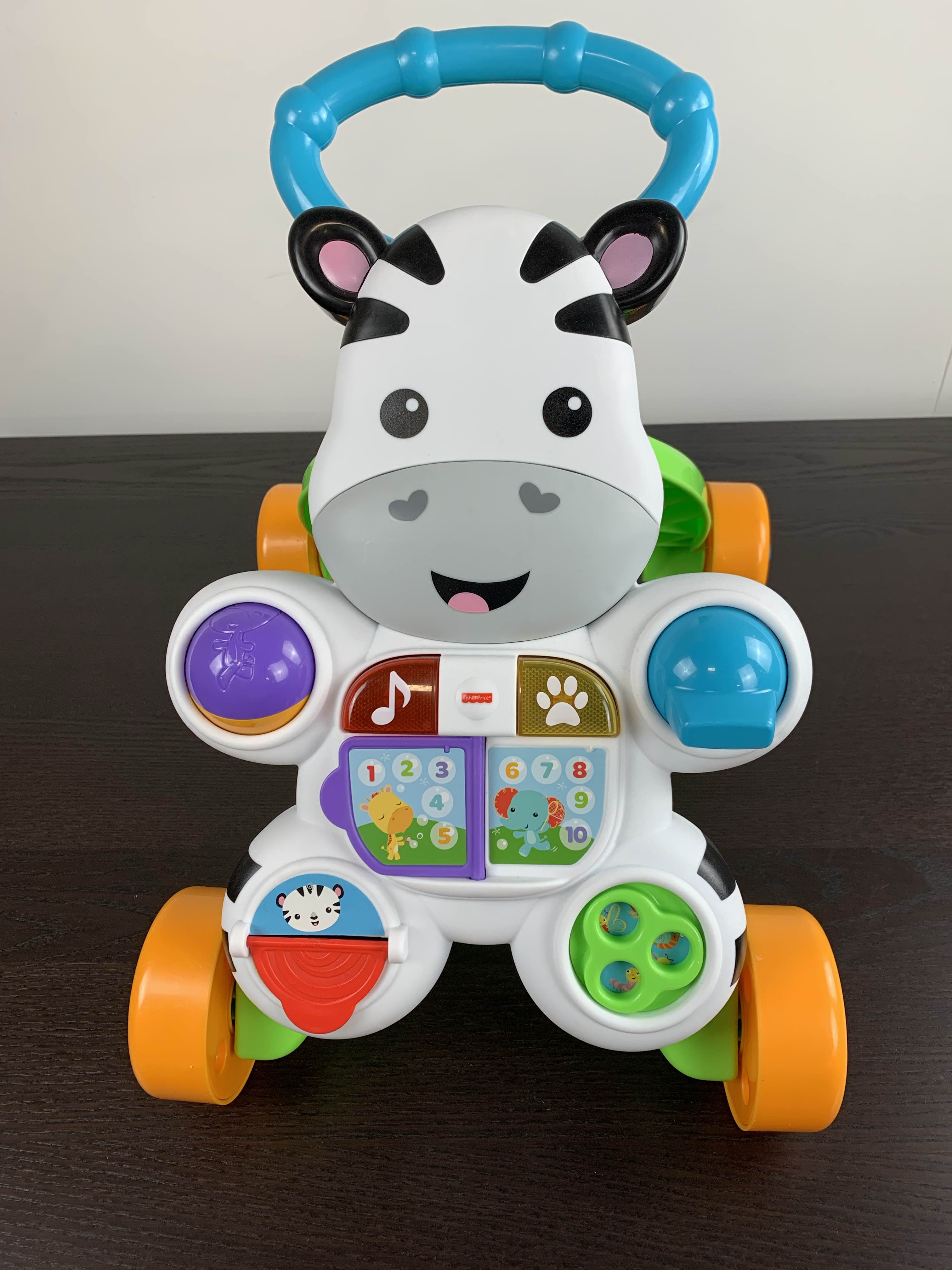 fisher price zebra push walker