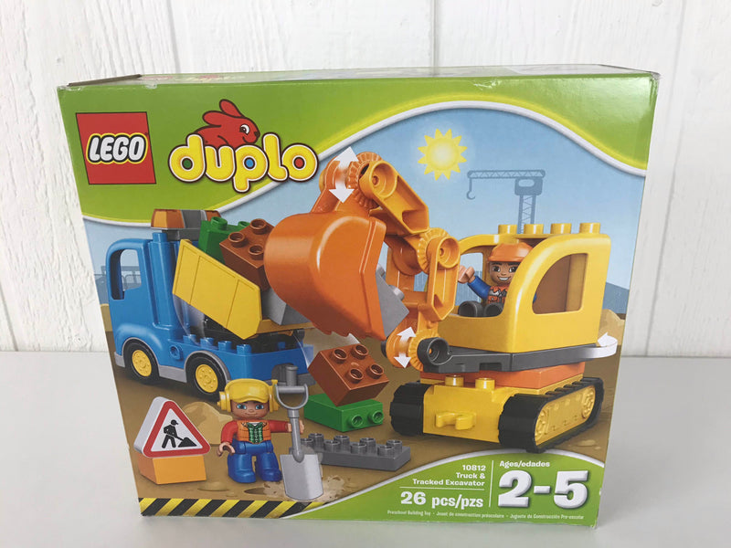 duplo truck & tracked excavator