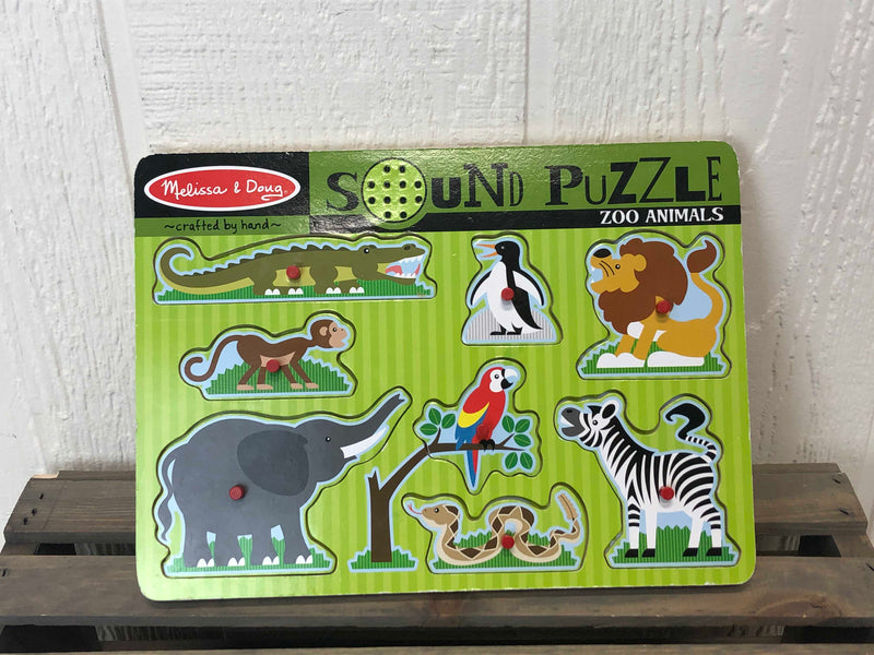 sound puzzle zoo animals