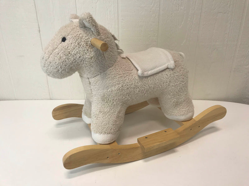 pottery barn horse rocker