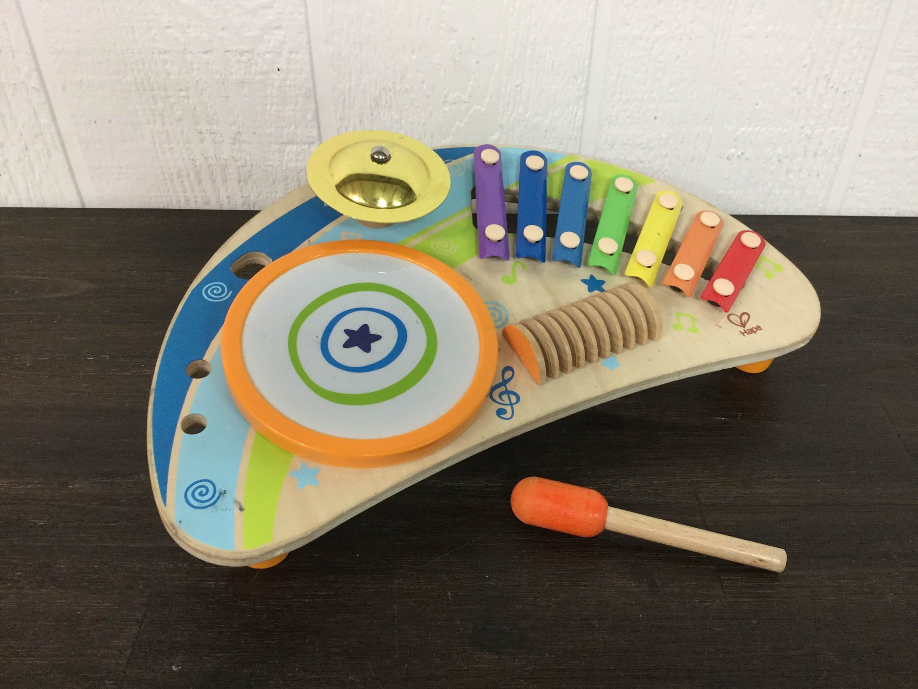 hape mighty mini band wooden percussion instrument