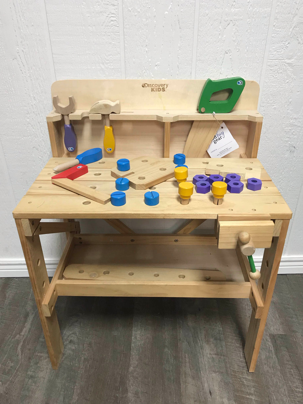 kids wooden bench