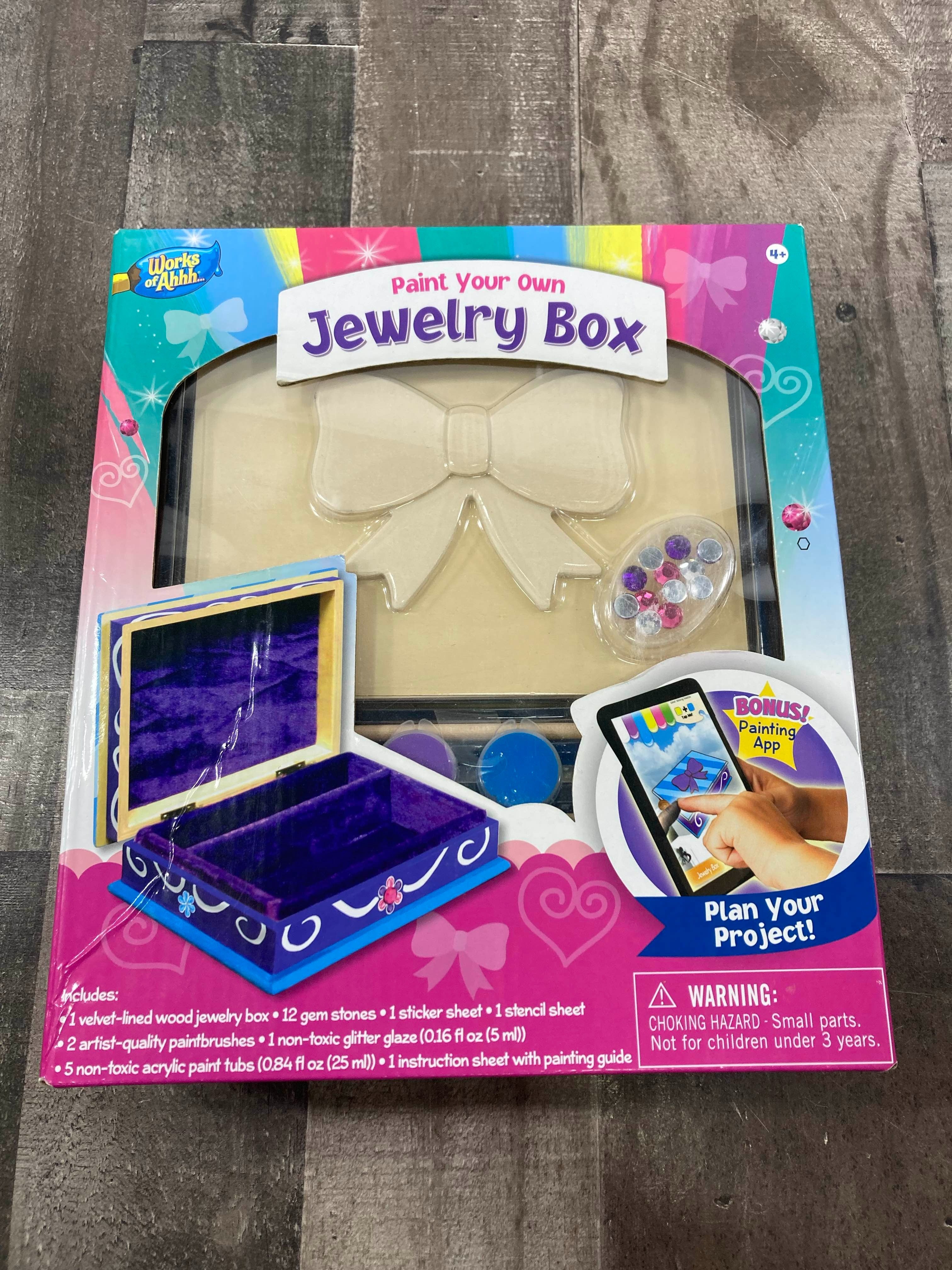 paint your own jewelry box